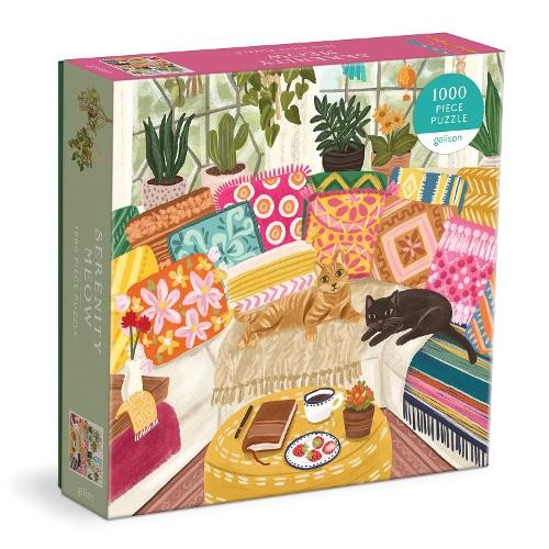 Serenity Meow 1000 Piece Puzzle in a Square Box 5090₽