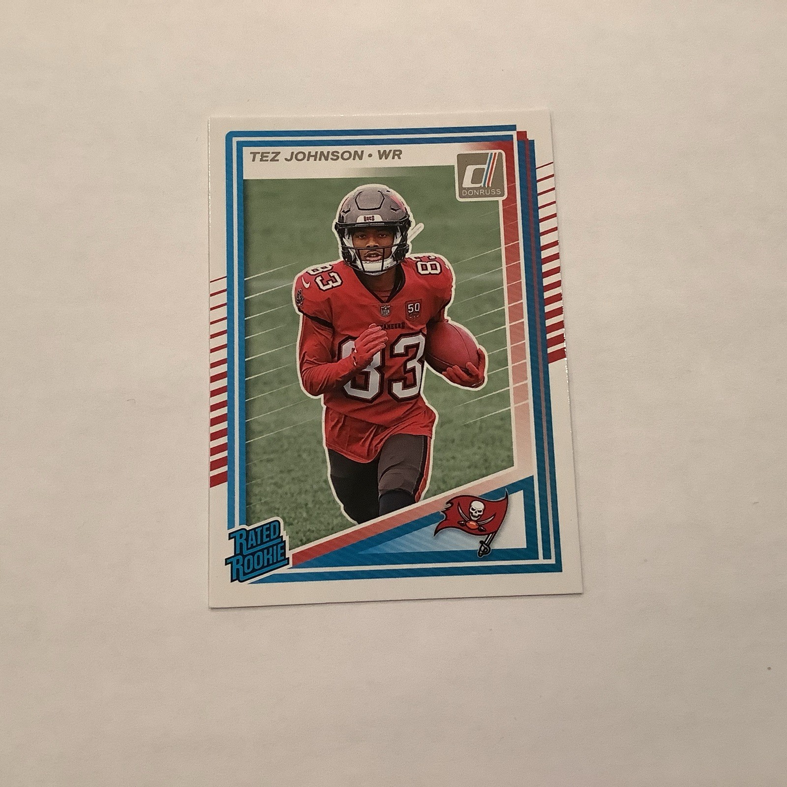 2025 Panini Donruss - Rated Rookie Tez Johnson #313 (RC)