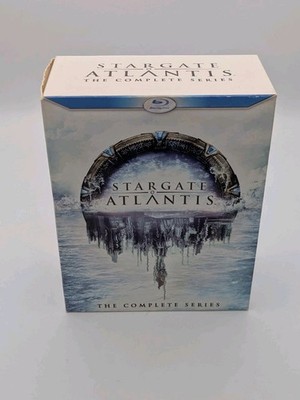 Stargate Atlantis: The Complete Series (Blu-ray Disc, 2011, 20-Disc Set)