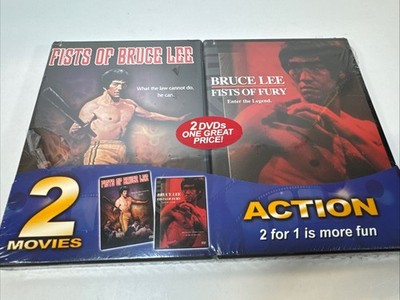 Bruce Lee Fists of Fury / Fists of Bruce Lee DVD Double Feature New Sealed