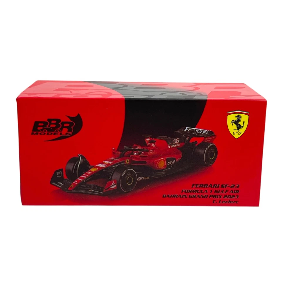 Modellino F1 BBR Models 1/64 Ferrari SF-23 C. Leclerc #16 Bahrain GP 2023 - Immagine 4 di 4