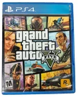 GTA V PS4 Grand Theft Auto 5 Complete w/ Map Manual Tested Case Damage