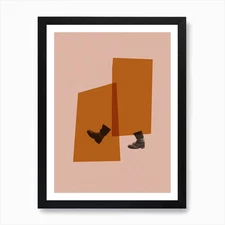 Step To It Art Print Framed Wall Art Poster Canvas Print Picture