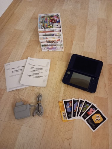 Nintendo 3DS Metallic Nachtblau + Zubehörpaket
