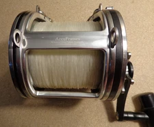 Penn Senator 9/0 115L Fishing Reel With Silver Accurate AccuFrame Tiburon Handle