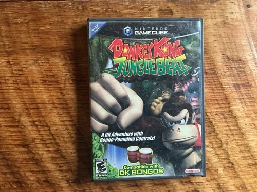 Nintendo GameCube Donkey Kong Jungle Beat (2005) No Manual Tested