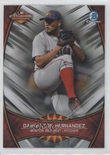 2019 Bowman Chrome 2018 AFL Fall Stars Darwinzon Hernandez #AFL-DH 3v8