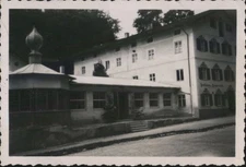 Gasthaus Bauer with Turret,Germany? Snapshot Original Photograph