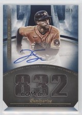 2021 Topps Luminaries Hit Kings Auto Blue 3/5 George Springer #HK-GS Auto 0xz8