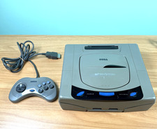 Sega Saturn Console HST-3200 Dark Gray JAPANE...