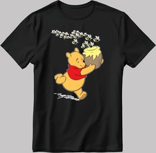 Disney Winnie The Pooh Honey Bee Black T-Shirt