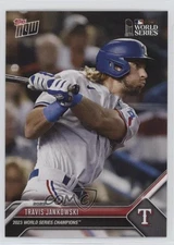 2023 Topps Now World Series Champions Texas Rangers /5732 Travis Jankowski
