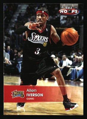ALLEN IVERSON 100枚限定 Allen Iverson 2005-06 Hoops #100 BASKETBALL Card | eBay