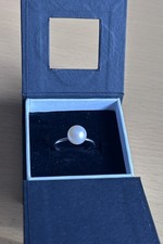 TROLLBEADS 925 Silber Perlenring Größe M / signiert und verpackt 