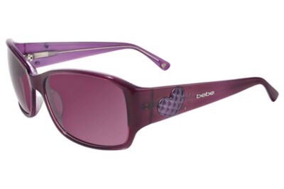 Bebe BB7036 Catch me a Man Sunglasses Plum Purple Frames bebe-7051-sunglasses-grape.jpg main image 4
