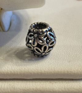 Authentic Pandora Sterling Silver WILDFLOWER WALK Charm 790890