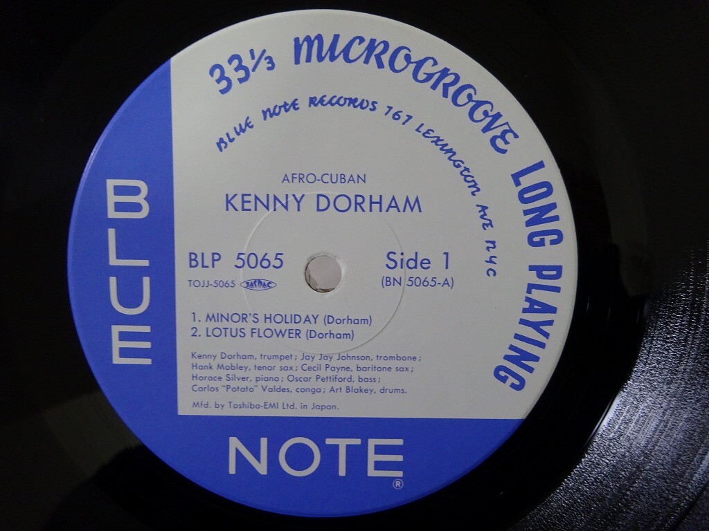 Kenny Dorham Afro-Cuban Blue Note TOJJ-5065 Japan VINYL LP