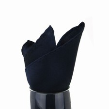 100 Silk Solid Satin Pocket Square for Business, Weddings  Formals