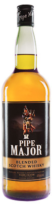 (25 /L) Pipe Major | Blended Scotch Whisky | 0,7 l.  Flasche