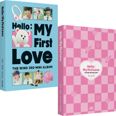 THE WIND [HELLO:MY FIRST LOVE] 3rd Mini Album CD+Photo Book+6 Card+2 Film+Poster