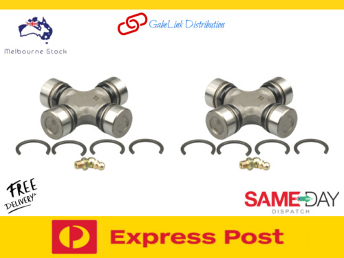 <!--F#f_0-->Holden V8 Universal Joint HQ HJ HX HZ WB Sedan Wag Ute Van uni tailshaft x2<!--F/-->
