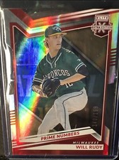 2022 Elite Extra Prime Numbers C Die-Cut  #162 Will Rudy 140/169 mint Angels