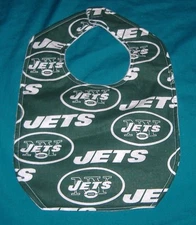 .NEW Handmade BABY CHILD BIB NEW YORK JETS NY FOOTBALL TEAM /SHIPPING DISCOUNTS