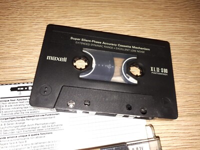 Maxell XL II  S Silent Super Audio Tape Cassette sauberer Zustand