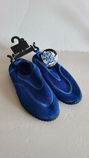 NEW Kids Aqua Water Shoes Size Large 3-4 Blue