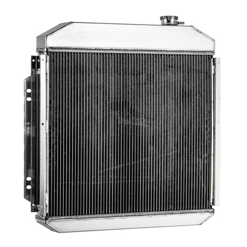 4 Rows Aluminum Radiator For 1957-1960 Ford F100 Truck 3.6L 4.4L 4.8L 5.8L AT - Picture 5 of 10