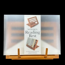 NEW Wooden Adjustable Reading Rest Book Holder 8300 13 1/2  x 9 3/8 in