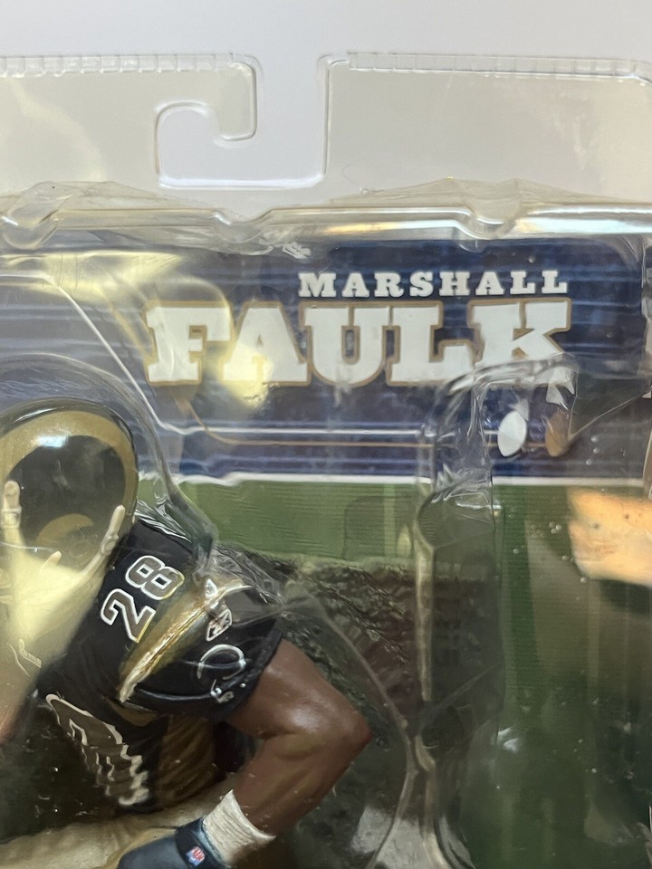 McFarlane NFL Series 2 Marshall Faulk St. Louis Rams Action Figure Blue