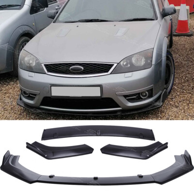 For Ford Mondeo ST220 2002-2007 Matte Black Front Bumper Splitter Spoiler  Lip UK UK