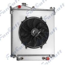 For 20062010 Ford Explorer Sport Trac V8 3-row Aluminum Radiatorshroud Fan New