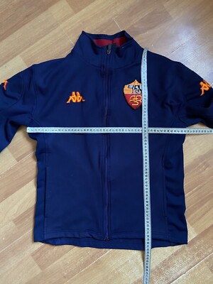 AS ROMA 2000 2001 FOOTBAL SOCCER TRACK JACKET KAPPA sz M MEN | eBay