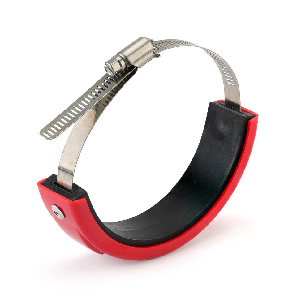 Exhaust Tail Pipe Clamp Anti-scald Guard For HONDA XR 400 Motard 230 250R 400R — 第 4/4 张图片