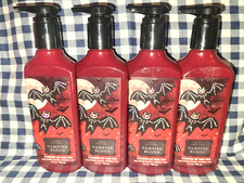ALL NEW 4-Pack Vampire Blood Cleansing Gel Hand Soap 8 oz Bath Body Works