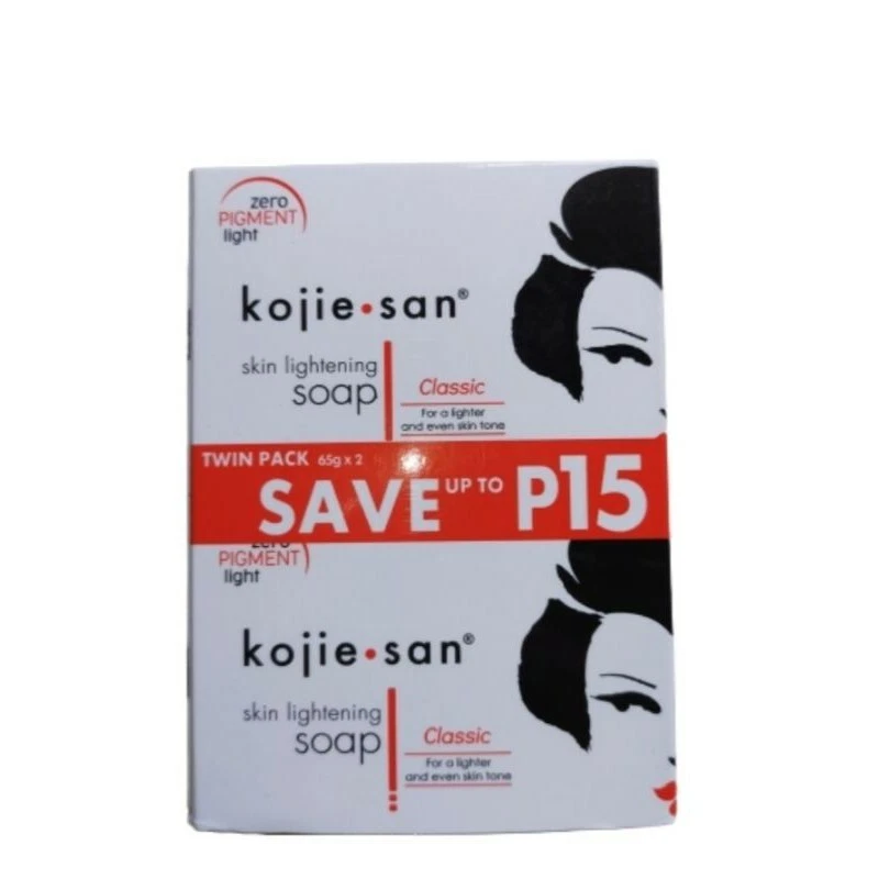 Authentic Kojie San Kojic Acid Skin Lightening Soap Bars Kojiesan 2x65g Bars !