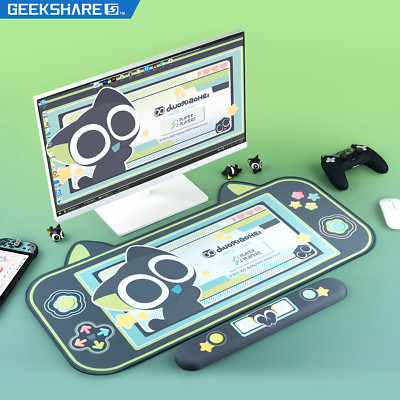 GeekShare Mouse Pad & Wrist Rest Non-Slip Rubber Base Mouse Pad -The HEI Series
