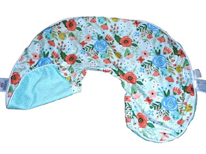 8P LN BOPPY Microfiber Floral Flowers Polka Dot Nursing Pillow Case Slip Cover