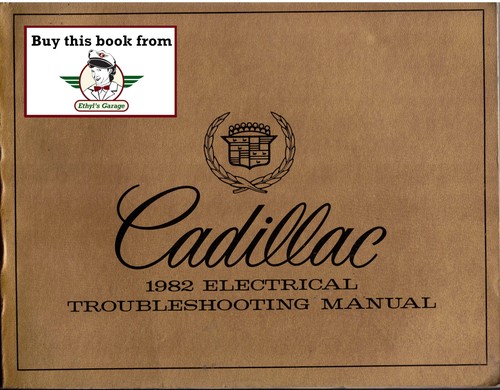 1982 Cadillac Service+Electrical Manual Set Brougham Eldorado Fleetwood Seville - 第 3/4 張圖片