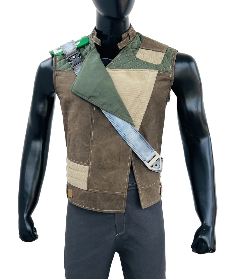 Special addition Star wars Jedi Survivor Cal Kestis White and purple vest - Image 3 of 4
