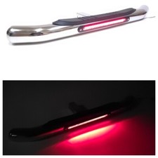 36x3 Brake Led 4 Pin Plug For 2 Receiver Chrome Steel Tow Hitch Step Bar Guard