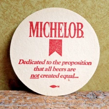 Michelob Beer Coaster