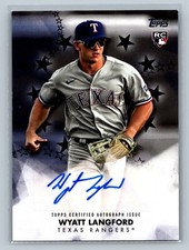 2024 Topps Series 2 Wyatt Lagford Baseball Stars Auto Black /199