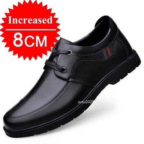 Sneakers Men Elevator Shoes Invisible Height Increase Shoes 6/8CM Sports Shoes - Picture 8 of 29