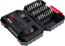 Vessel Ball Grip Cordless Electric Screwdriver Rechargeable 25 bits JAPAN 220USB