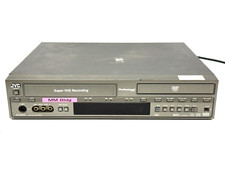 JVC SR-MV45U Professional Series DVD/S-VHS Recorder Dual Deck No Bundle SERVICED