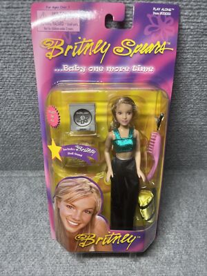 Britney Spears 1999 Doll Baby One More Time Y2K Pop Icon HTF Sealed Play Along
