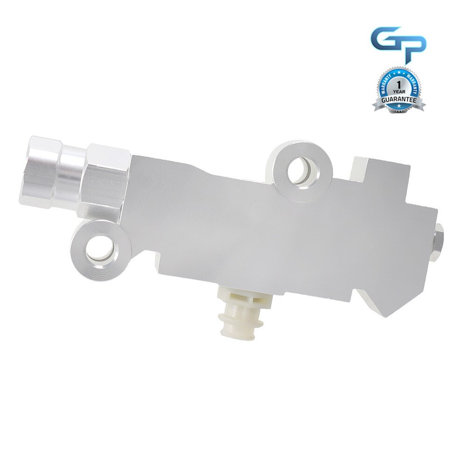 Universal Disc/Drum Brake Proportioning Valve For GM Vehicles - Aluminum PV2 Style With Bleeder Tool